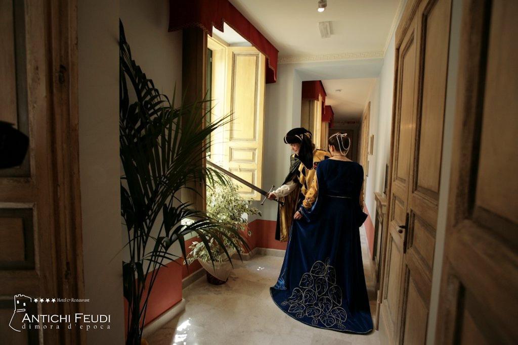 Готель Antichi Feudi Dimora D'Epoca Teggiano Екстер'єр фото
